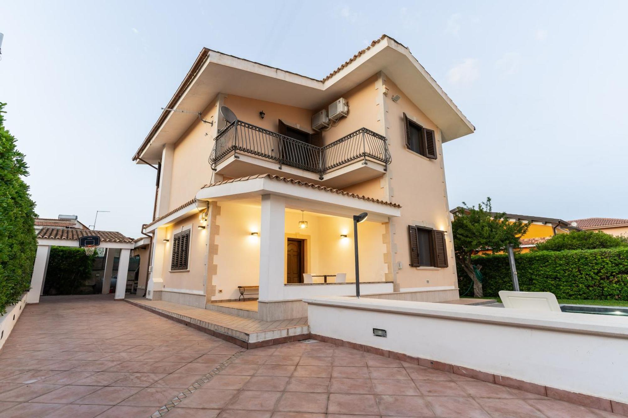 Deep Blue Sea Villa Arenella  Bagian luar foto